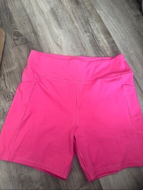 American Eagle Outfitters Hot Pink Athletic Shorts